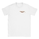 St. Juan Diego Graphic Tee - Front View featuring Our Lady of Guadalupe Tilma Design